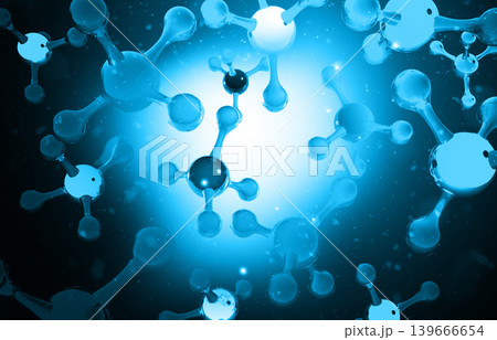 Scientific Molecule Background 139666654