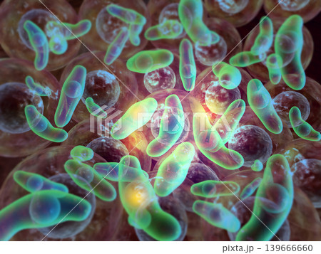 Virus attacking cells Virus attacking cells 139666660