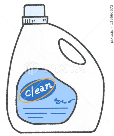 洗濯用洗剤のボトル 洗濯用洗剤のボトル 139666672
