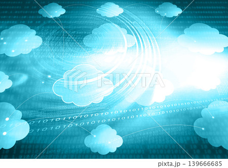 Cloud computing background 139666685