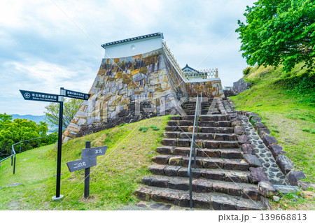 熊本県苓北町　富岡城本丸跡 139668813