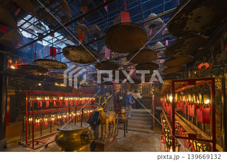 香港の有名寺院文武廟 香港の有名寺院文武廟 139669132