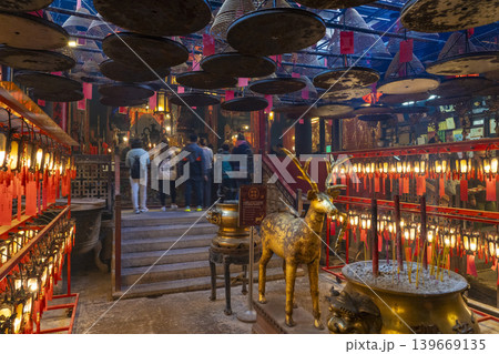 香港の有名寺院文武廟 香港の有名寺院文武廟 139669135