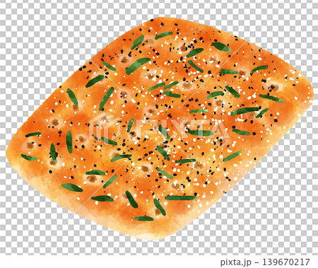 Italian bread: focaccia Italian bread: focaccia 139670217