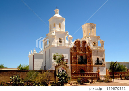 Detail San Xavier Mission Tucson Arizona 139670531