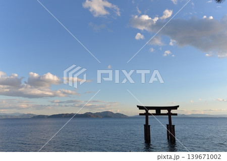 白髭神社の鳥居(滋賀県) 白髭神社の鳥居(滋賀県) 139671002