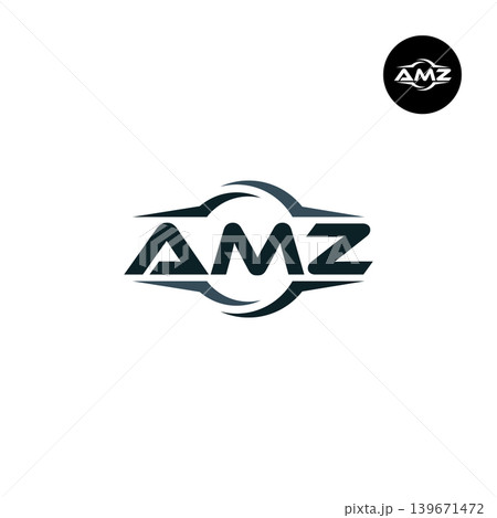 Letter AMZ Logo Design Readymade Initial Letter AMZ Logo Design Readymade Initial 139671472