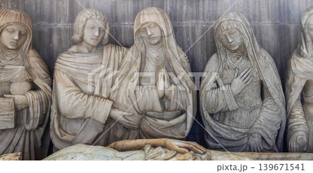 Cathedral Saint Jean, Joigny, Yonne, France, entombment 139671541