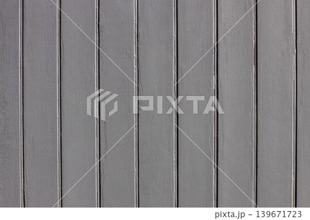 Gray wooden wall texture background with vertical painted planks Gray wooden wall texture background with vertical painted planks 139671723
