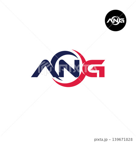 Letter ANG Logo Design Readymade Initial 139671828