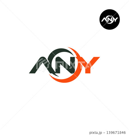 Letter ANY Logo Design Readymade Initial 139671846