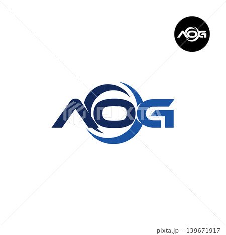 Letter AOG Logo Design Readymade Initial Letter AOG Logo Design Readymade Initial 139671917