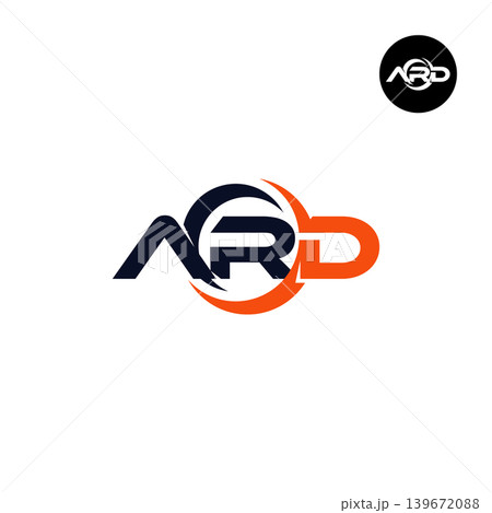 Letter ARD Logo Design Readymade Initial Letter ARD Logo Design Readymade Initial 139672088
