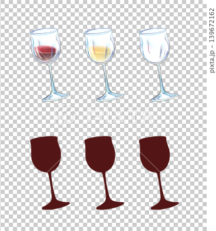 Wine glass set Wine glass set 139672162