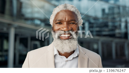 Face, smile and mature business black man in lobby of glass office for corporate employment or career closeup. Portrait, professional and confidence with happy CEO, manager or executive at work Face, smile and mature business black man in lobby of glass office for corporate employment or career closeup. Portrait, professional and confidence with happy CEO, manager or executive at work 139676247