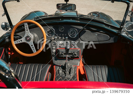 Berlin, Germany - May 2, 2026: Classic Roadster Dashboard Berlin, Germany - May 2, 2026: Classic Roadster Dashboard 139679350