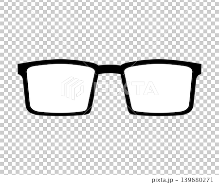Square glasses icon illustration Square glasses icon illustration 139680271