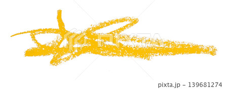 yellow pencil strokes isolated on transparent background yellow pencil strokes isolated on transparent background 139681274