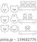 算数　動物のなかまわけ　3までの数 139682776