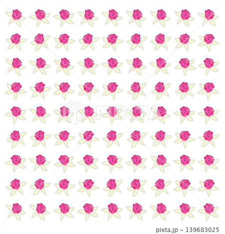 ピンクの薔薇の壁紙イラスト ピンクの薔薇の壁紙イラスト 139683025
