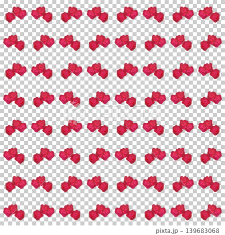 赤い薔薇の壁紙イラスト 139683068