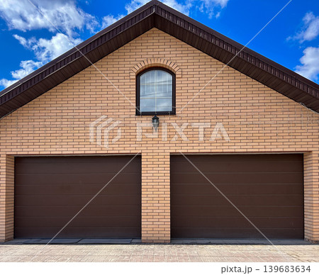 Garage entrance gate Garage entrance gate 139683634