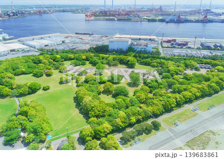 千葉ポートタワーから見た千葉市の風景|千葉ポートパーク(ウォータープラザ周辺)と蘇我の工業地域 千葉ポートタワーから見た千葉市の風景|千葉ポートパーク(ウォータープラザ周辺)と蘇我の工業地域 139683861