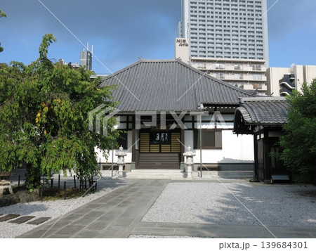 墨田区の法泉寺(本堂) 墨田区の法泉寺(本堂) 139684301