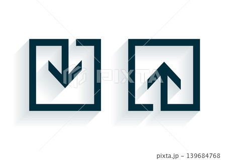 modern download and upload arrow sign for file transfer modern download and upload arrow sign for file transfer 139684768