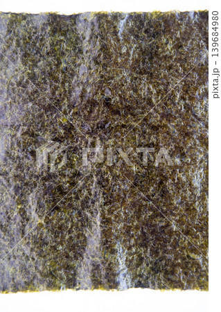 焼海苔のアップ 焼海苔のアップ 139684980