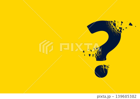stylish questionnaire concept banner with question mark and text space stylish questionnaire concept banner with question mark and text space 139685382