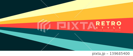 vintage style 60s retro stripe background design vintage style 60s retro stripe background design 139685400