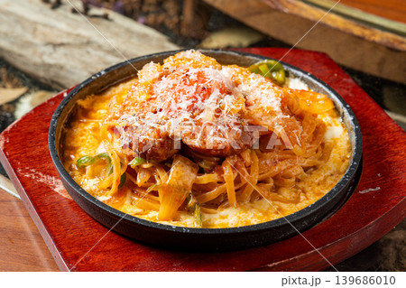 ナポリタン 懐かしさ感じる喫茶店風パスタ ナポリタン 懐かしさ感じる喫茶店風パスタ 139686010