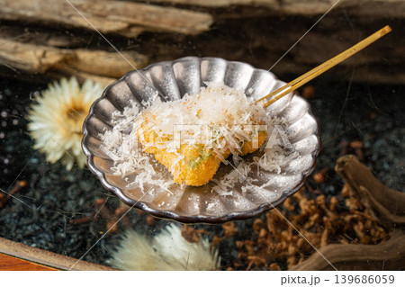 おくらチーズ串カツ とろけるチーズが美味しい創作串揚げ おくらチーズ串カツ とろけるチーズが美味しい創作串揚げ 139686059