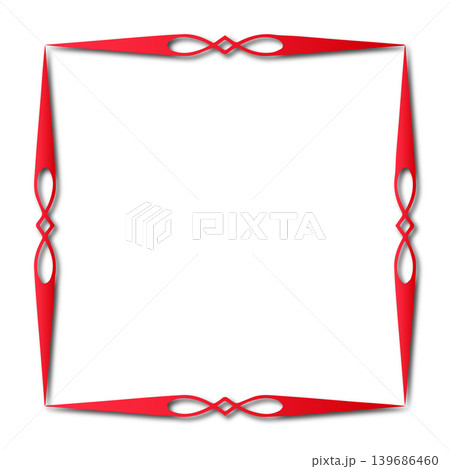 Vintage Ornamental Frame Elegant Border on a white background, JPG, 300 dpi Vintage Ornamental Frame Elegant Border on a white background, JPG, 300 dpi 139686460