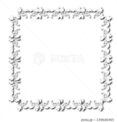 Vintage Ornamental Frame Elegant Border on a white background, JPG, 300 dpi Vintage Ornamental Frame Elegant Border on a white background, JPG, 300 dpi 139686465