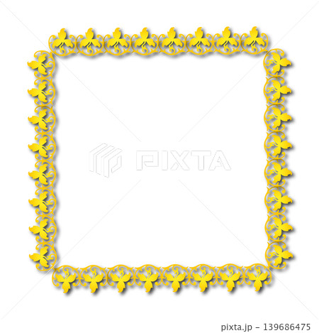 Vintage Ornamental Frame Elegant Border on a white background, JPG, 300 dpi Vintage Ornamental Frame Elegant Border on a white background, JPG, 300 dpi 139686475