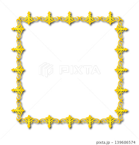 Vintage Ornamental Frame Elegant Border on a white background, JPG, 300 dpi Vintage Ornamental Frame Elegant Border on a white background, JPG, 300 dpi 139686574