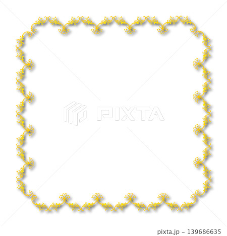 Vintage Ornamental Frame Elegant Border on a white background, JPG, 300 dpi Vintage Ornamental Frame Elegant Border on a white background, JPG, 300 dpi 139686635