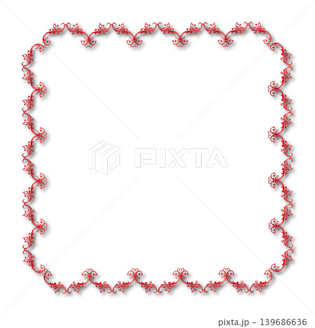 Vintage Ornamental Frame Elegant Border on a white background, JPG, 300 dpi Vintage Ornamental Frame Elegant Border on a white background, JPG, 300 dpi 139686636