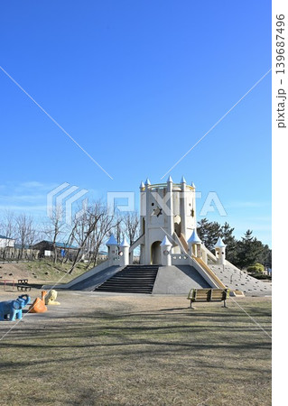 西海岸公園のお城公園と遊具広場(新潟県新潟市) 西海岸公園のお城公園と遊具広場(新潟県新潟市) 139687496