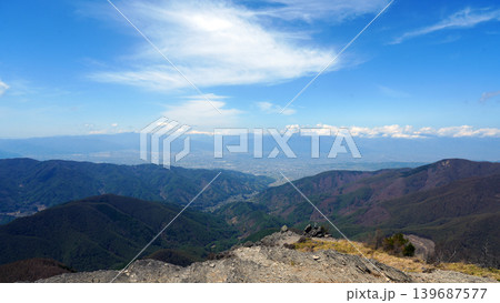 美ヶ原高原 王ヶ鼻山頂からの眺望 美ヶ原高原 王ヶ鼻山頂からの眺望 139687577