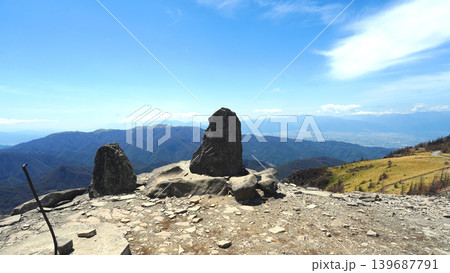 美ヶ原高原 王ヶ頭 山頂 美ヶ原高原 王ヶ頭 山頂 139687791