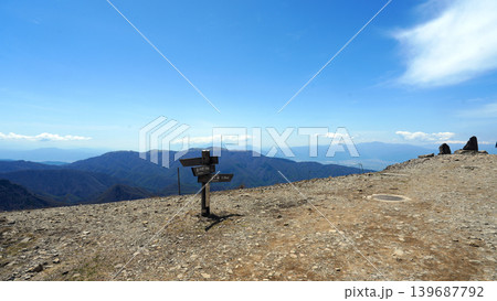 美ヶ原高原 王ヶ頭 山頂 美ヶ原高原 王ヶ頭 山頂 139687792