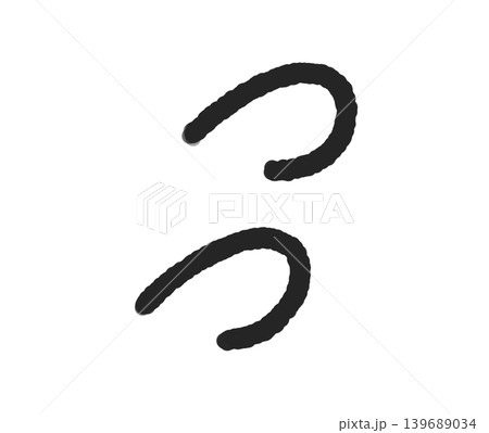 手書きの汗マーク　色無し　線画 139689034