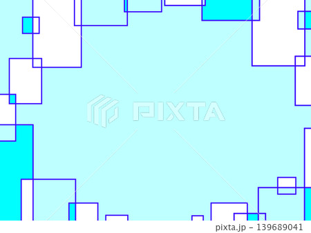 四角形が並んでいる背景イラスト 四角形が並んでいる背景イラスト 139689041