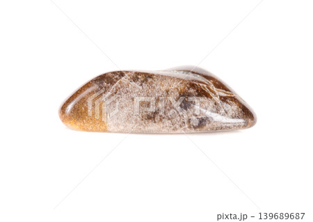 Macro mineral stone jasper on a white background Macro mineral stone jasper on a white background 139689687