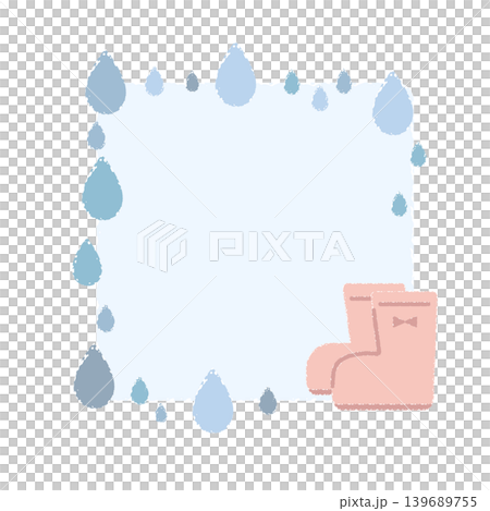 Rain boots frame Rain boots frame 139689755