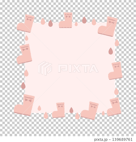 Rain boots frame Rain boots frame 139689761