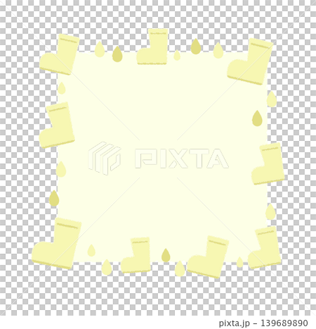 Rain boots frame Rain boots frame 139689890